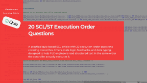 20 SCL Execution Order Questions